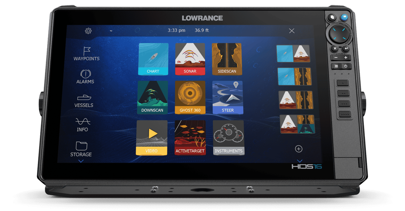 Lowrance HDS PRO marine display